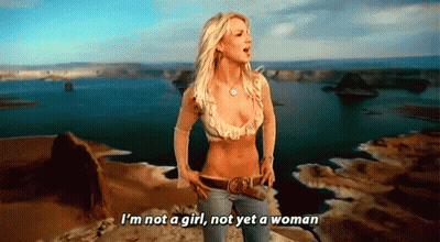 Pixel Art Girl I'm Just A Girl 3 GIF