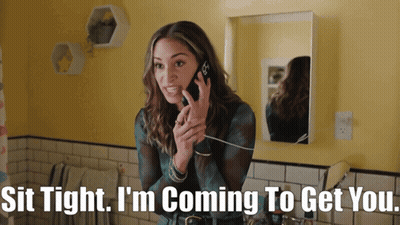 Pixel Art Girl Saying Im Coming Home Mari GIF