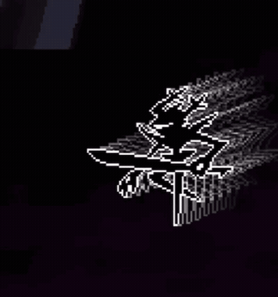 Pixel Art Lion Flying GIF