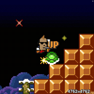 Pixel Art Man And Frog 4762-4762 GIF