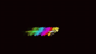 Pixel Art Man And Woman On Leaf With Flowers GIF