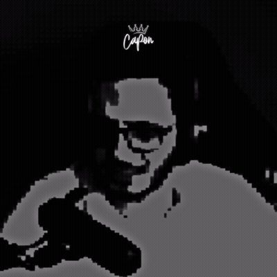 Pixel Art Man In Crown Named Capon GIF