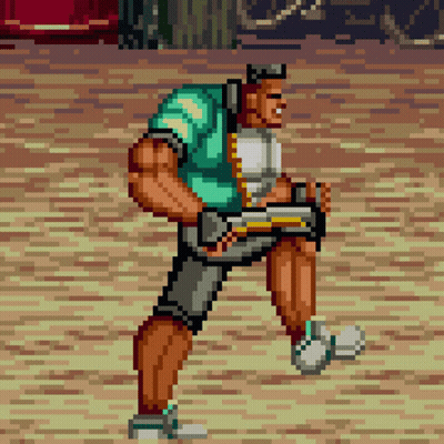 Pixel Art Man Walking GIF