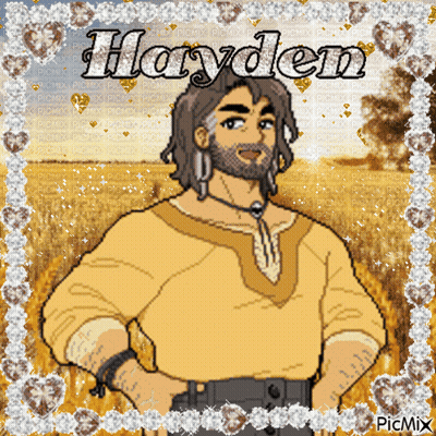 Pixel Art Man With Hayden GIF