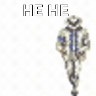 Pixel Art Michael Jackson Dancing He He GIF