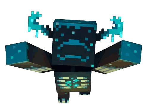 Pixel Art Monster With Horns And Sad Face Sticker