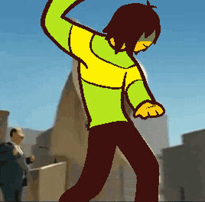 Pixel Art Person Dancing GIF