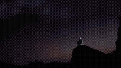 Pixel Art Person's Face In Dark Room GIF