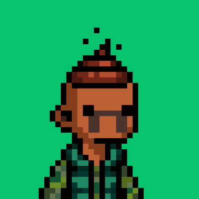 Pixel Art Person Saying He Sold GIF