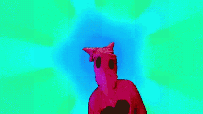 Pixel Art Person Wearing Mask GIF