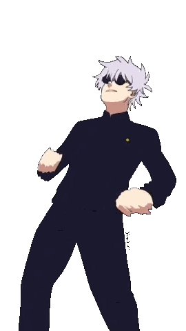 Pixel Art Person Wearing Sunglasses And Black Shirt Sticker