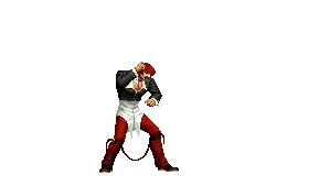 Pixel Art Person With Sword Sticker
