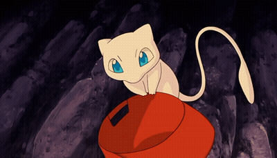 Pixel Art Pink Cat And Crescent Moon By Phione GIF