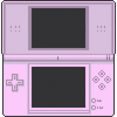 Pixel Art Pink Nintendo DS GIF