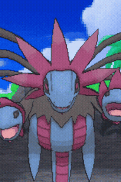 Pixel Art Pokémon With Pink Flower GIF