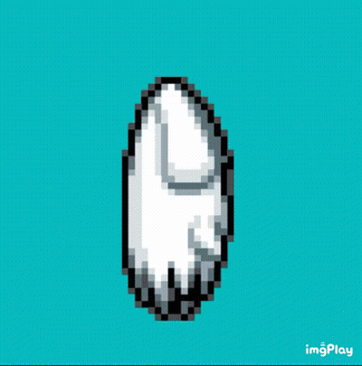 Pixel Art Squid With Imgplay GIF