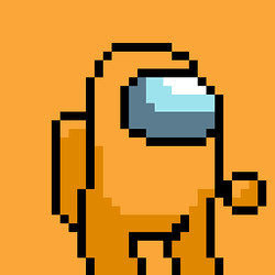 Pixel Art Yellow Hazmat Suit GIF