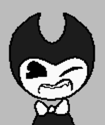  Pixel Bendy Ink Machine Online Game Wink Lightning GIF
