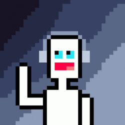 Pixel Robot Art Nodding GIF | GIFDB.com