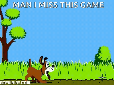 Pixel Dog Walking Man I Miss This Game GIF