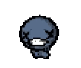 Pixel Ghost With White Mask Sticker