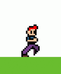 Pixel Guy Jumping Game