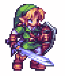 Pixel Legend Of Zelda