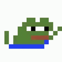 Pixel Pepe Frog Dancing GIF
