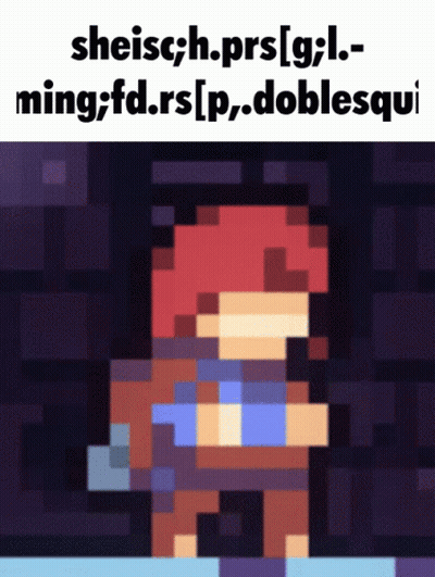 Pixel Person Who Up Celestin They Mountain Rn GIF