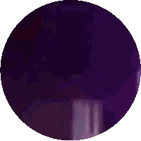 Pixel Purple Circle With Black Border Sticker