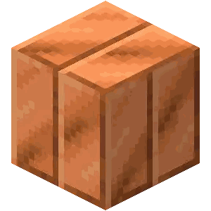 Pixel Wooden Box Sticker