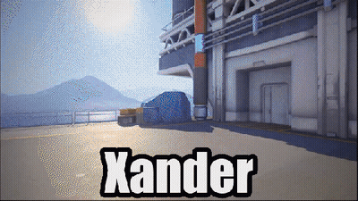 Pixelated Building With Xander GIF