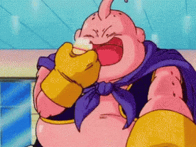 Pixelated Cartoon Character With Purple Cape And Boxing Gloves GIF