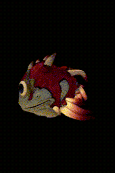 Pixelated Explosion With Smoke GIF