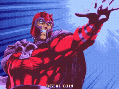Pixelated Magneto X-Men GIF