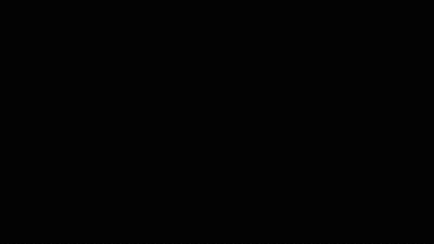 Pixelated Man In Red Hat With Letter R In Front Of City Skyline GIF