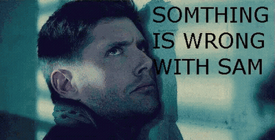 Pixelated Man Saying Something Is Wrong With Sam GIF