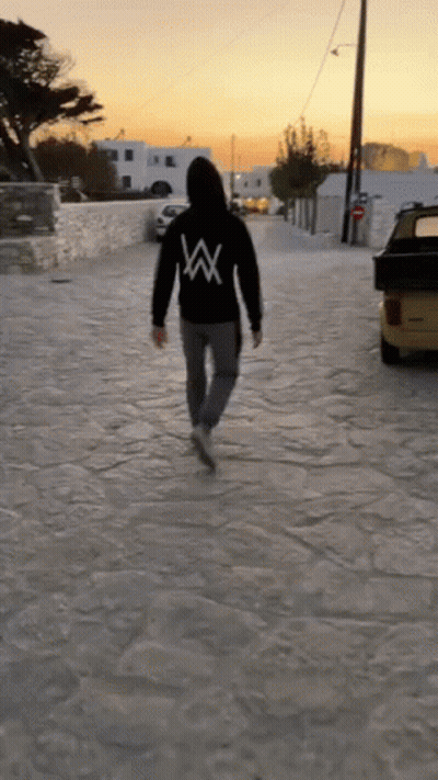 Pixelated Man Wen Shirt GIF