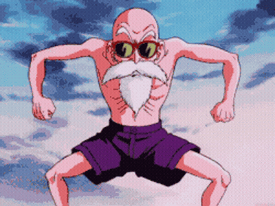 Pixelated Man With Beard Sunglasses And Shorts GIF