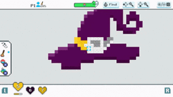 Pixelated Sorting Hat GIF