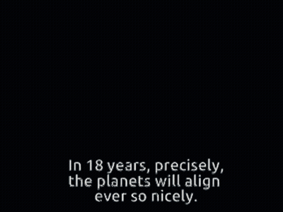Pixelated Star With In 18 Years Precisely The Planets Will Align Ever So Nicely GIF