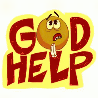 Pixelated Woman Saying God Yes GIF