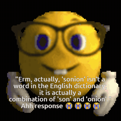 Pixelated Yellow Smiley Face With Glasses GIF