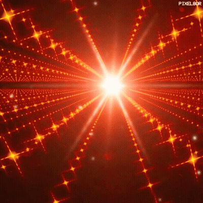 Pixelbor Logo On Red Background GIF