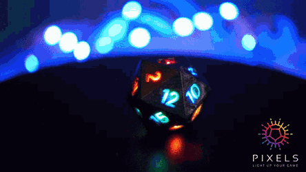 Pixels Electronic Dice Pixels Dice GIF