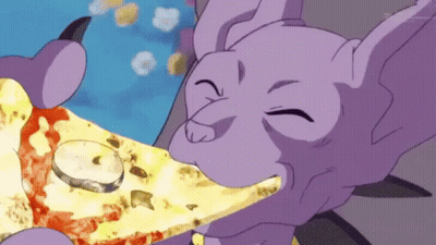 Pizza Beerus GIF