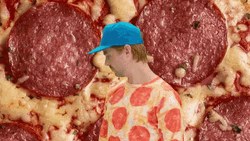 Pizza Lover Yum GIF