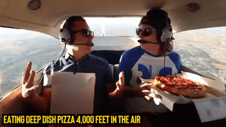 Pizza Party On Air GIF