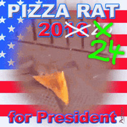 Pizza Rat For President GIF