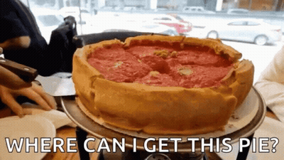 Pizza Saying Where Can I Get This Pie GIF